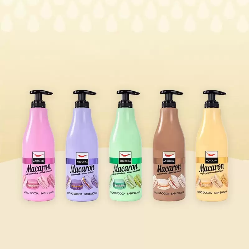 Aquolina Dus de Baie Macaron Nuca De Cocos si Caramel 500 ml 1 buc.